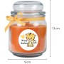 HS Candle Duftkerze Happy Birthday Tiger Honigmelone im Glas mit Schleife.