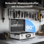 Wiltec Alu Universalkoffer 46X33X152Cm Werkzeugkoffer Schaumstoff Transportbox_4
