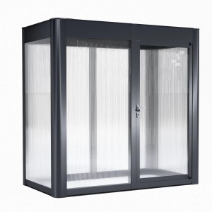 SunElements Gartenhaus SunGarden Select 2.1, anthrazit-metallic, 3 m².