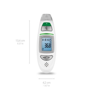 medisana TM 750 digitales Fieberthermometer Ohrthermometer Stirnthermometer 6in1