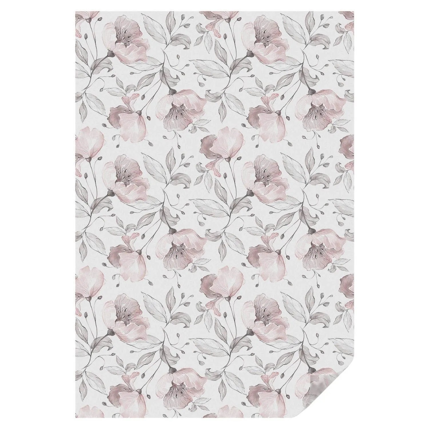 Tulup Buntglasfolie Rosenblätter Fensterfolie Buntglas Selbstklebend 100x14 günstig online kaufen