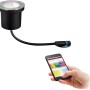 Paulmann Plug & Shine Bodeneinbaustrahler RGBW mit Farbauswahl per Smartphone.