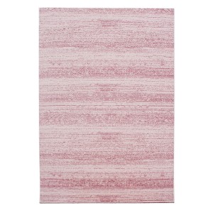 Ayyildiz Kurzflorteppich Plus in Rosa, 240x340 cm. Moderner Teppich für Wohn- und Schlafräume.