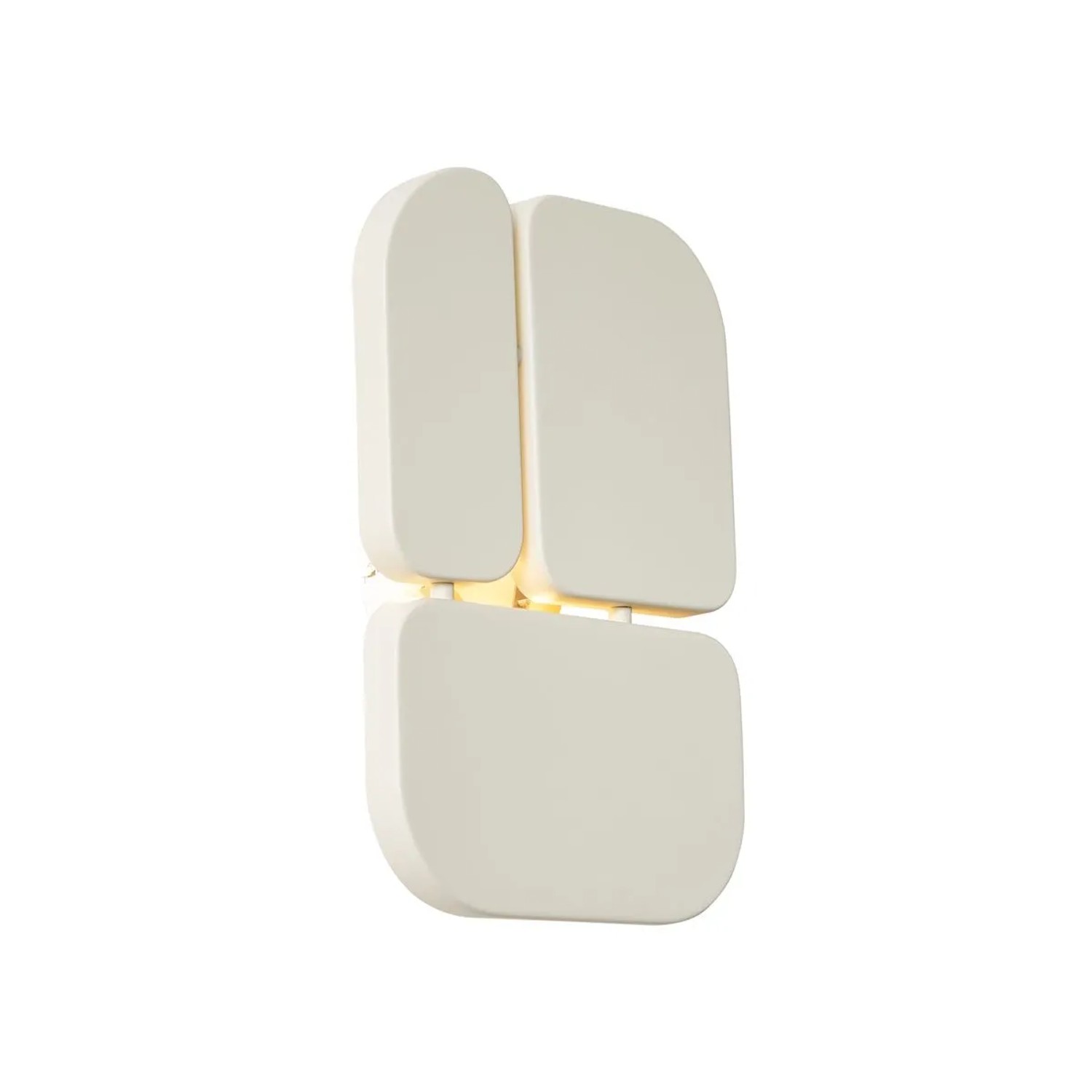 Qazqa Design Wandleuchte Beige 3-flammig Planes