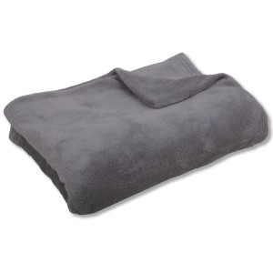 Steingraue Bestlivings Katzendecke aus Mikrofaser, 70x100 cm, ideal für Katzenkörbchen.