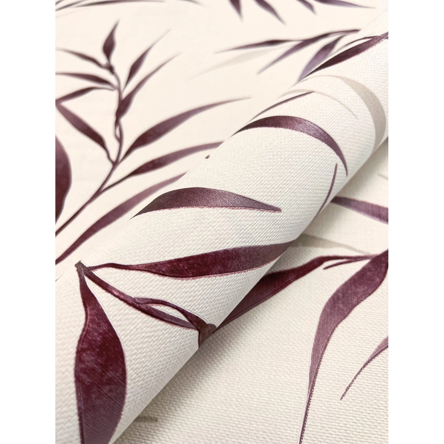 Newroom Vliestapete Aissa Rot Blumen Floral Strukturiert FSC® günstig online kaufen