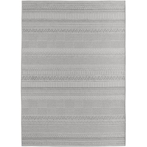 Grauer Ayyildiz Outdoor-Teppich Desert mit geometrischem Muster, 120x170 cm.