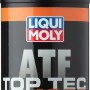 Liqui Moly Top Tec ATF 1200 Getriebeöl in schwarzer Flasche mit rotem Deckel, 500ml.