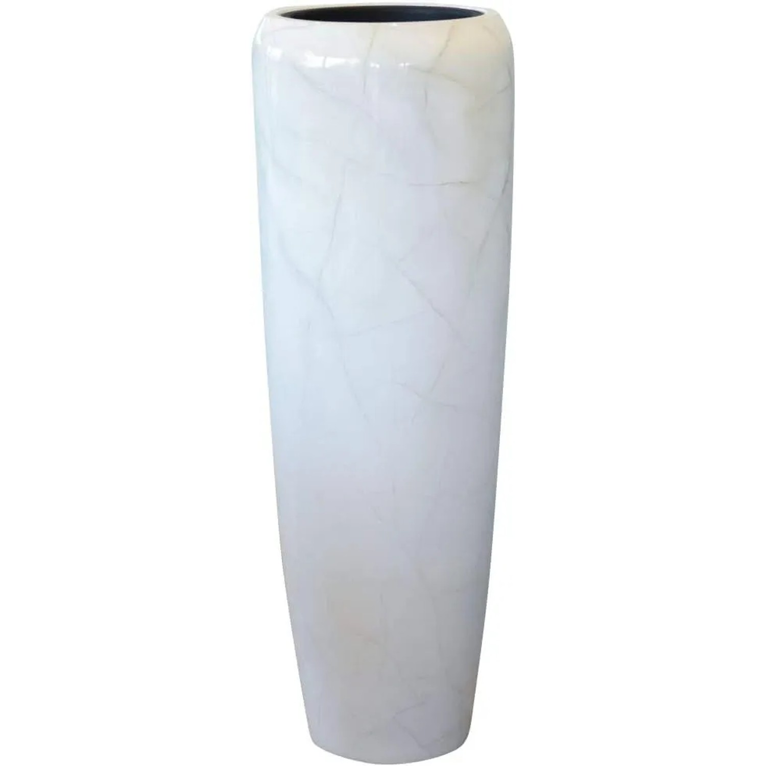 Vivanno Bodenvase Cavita 34 cm x 34 cm x 97 cm Marmor