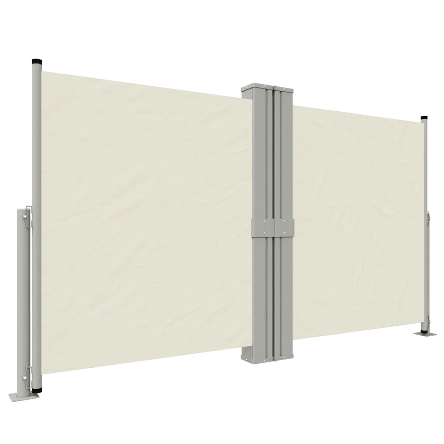 furnicato Seitenmarkise Ausziehbar Creme 140x1200 cm günstig online kaufen