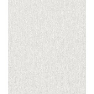 Weiße Rasch Vliestapete Wallton 143904 mit feiner Struktur, geeignet zum Überstreichen.