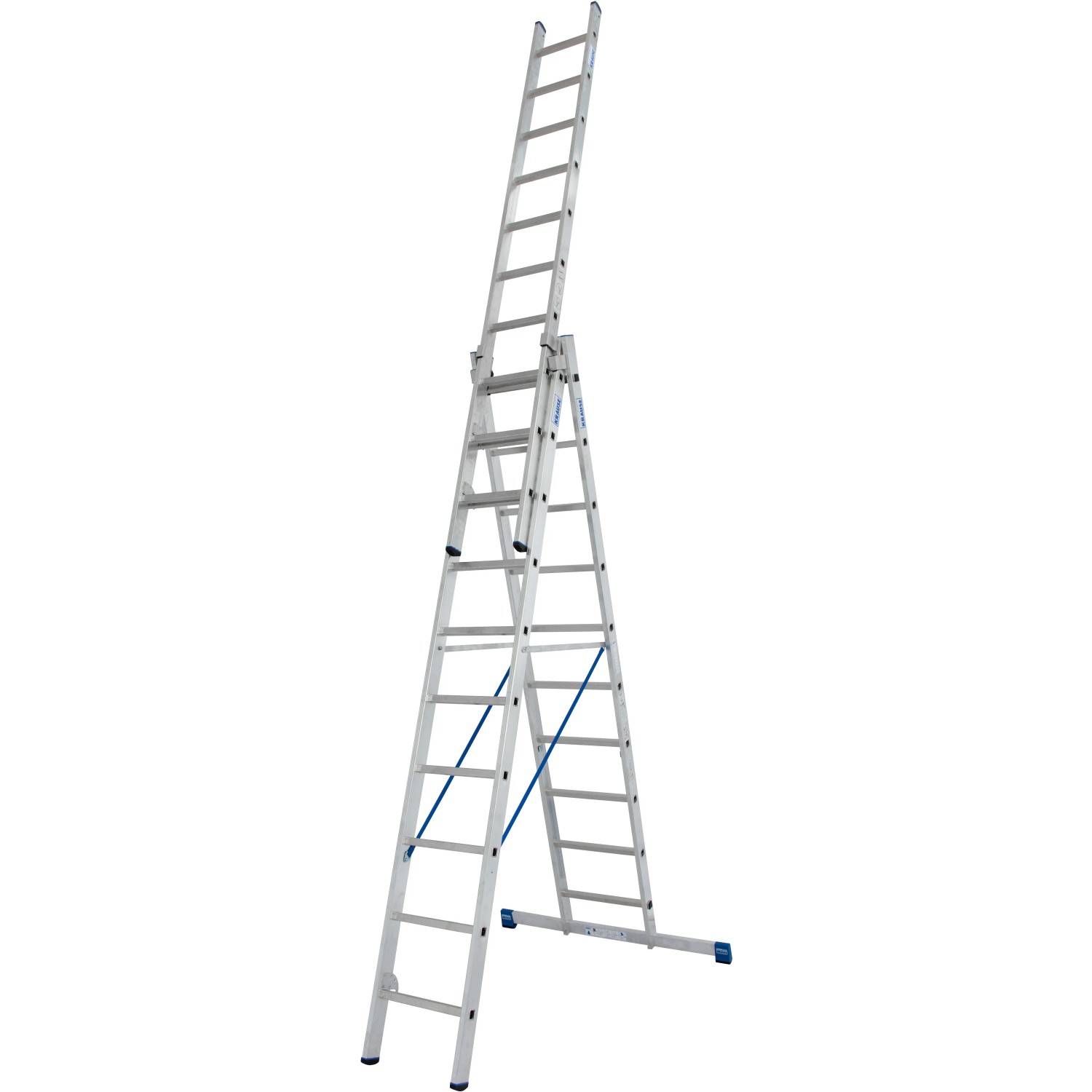 Krause Stabilo Sprossen-Vielzweck-Leiter 3 x 10 Sprossen