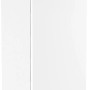 Fackelmann Hängeschrank Verona, 30 cm, Weiß Glanz/Hochglanz, Bad-Hängeschrank mit Griff.
