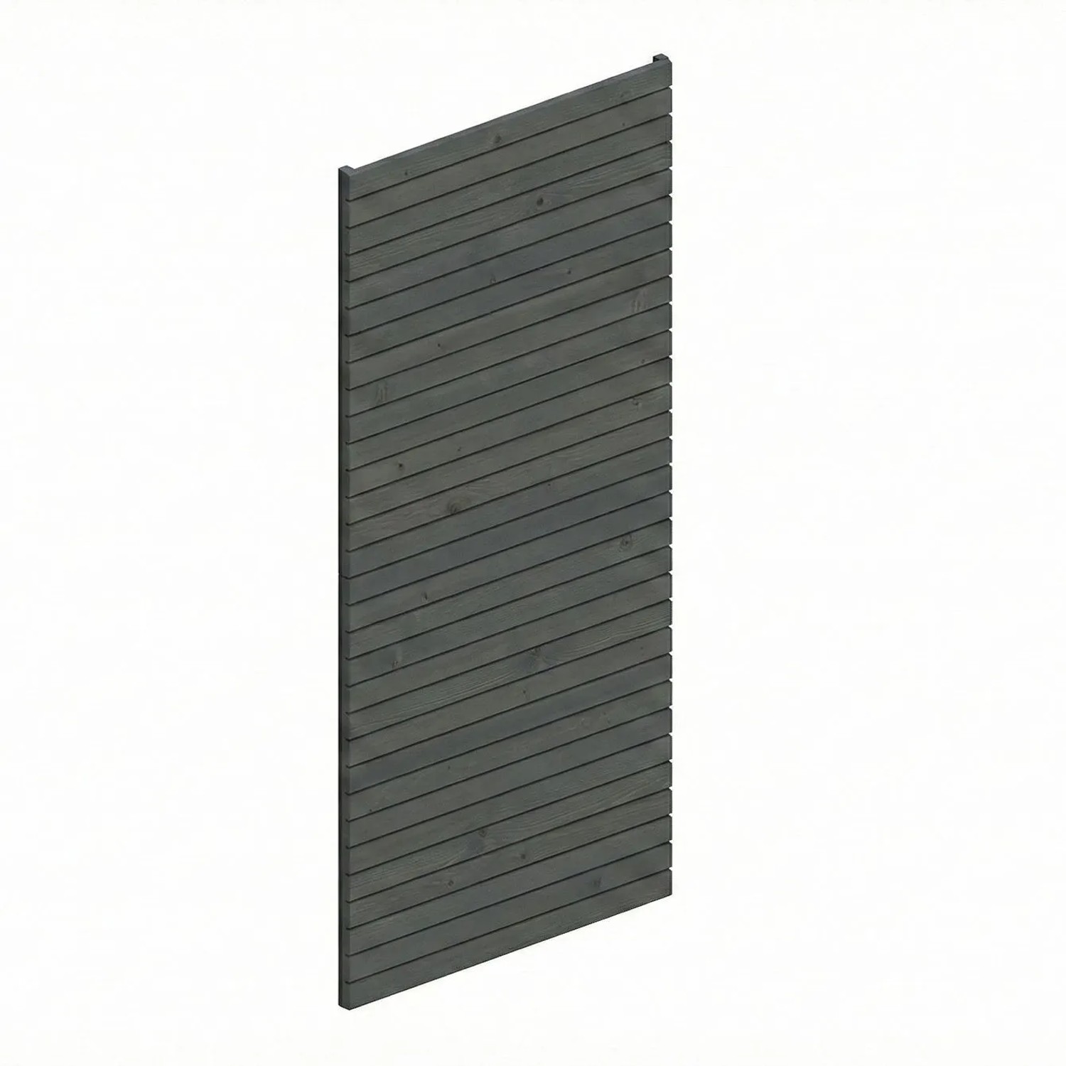 Skan Holz Seitenwand Profilschalung 141 cm x 330 cm Schiefergrau