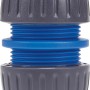 LUX Reparator 13-15 mm für Schlauchreparatur, Kunststoff grau/blau.
