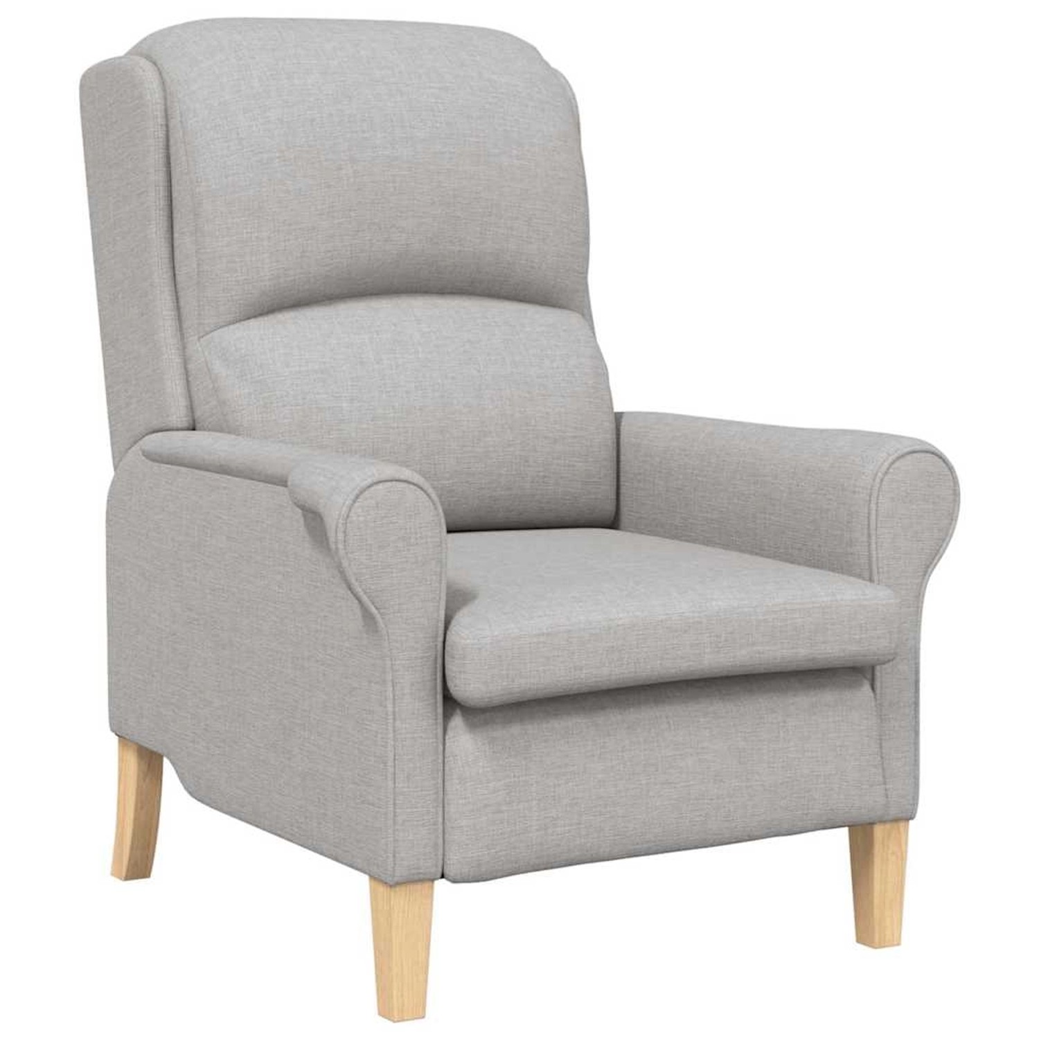vidaXL Sessel Wolken-Grau 76 x 94 x 102 cm Stoff 42009849 günstig online kaufen