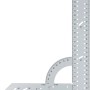 wolfcraft Universalwinkel für Laminat und Designboden, zum Anzeichnen von Winkeln und Übertragen von Konturen.