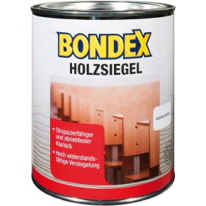 Dose Bondex Holzsiegel, transparenter Klarlack für Holzoberflächen, matt, 750ml.