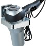 Wenko Vacuum-Loc® Haartrocknerhalter Quadro aus Edelstahl mit Fön.