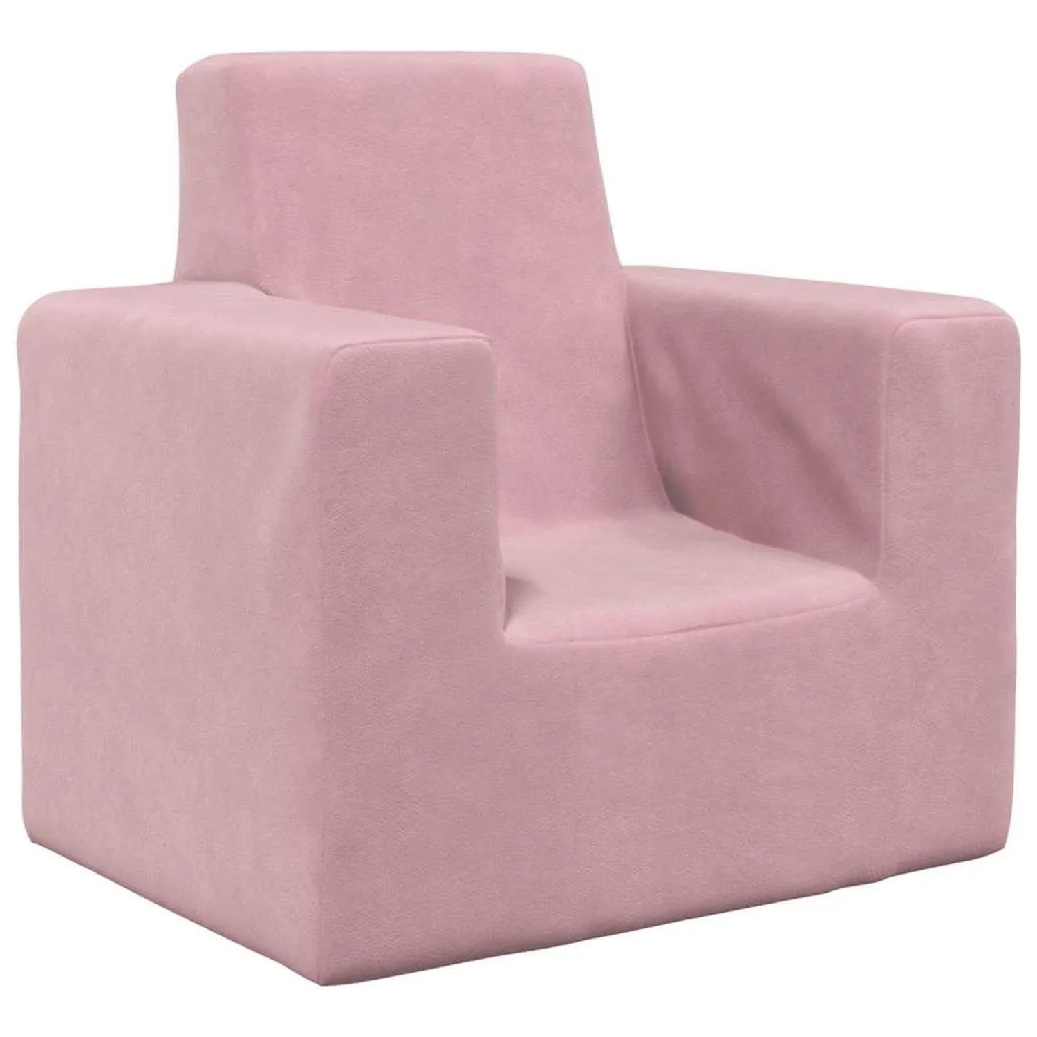 vidaXL Kindersofa Rosa Weich Plüsch 4104795