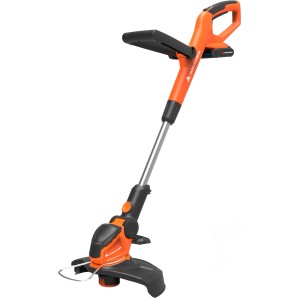 Yard Force Akku-Rasentrimmer LT C25 mit Akku und Ladegerät, 25cm Schnittbreite.