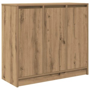 vidaXL Sideboard Artisan-Eiche 85x34x76 cm Holzwerkstoff 861633