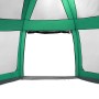 vidaXL Poolzelt mit Abnehmbarem Überzelt Netzwänden Meergrün 612x612cm 4100638_8