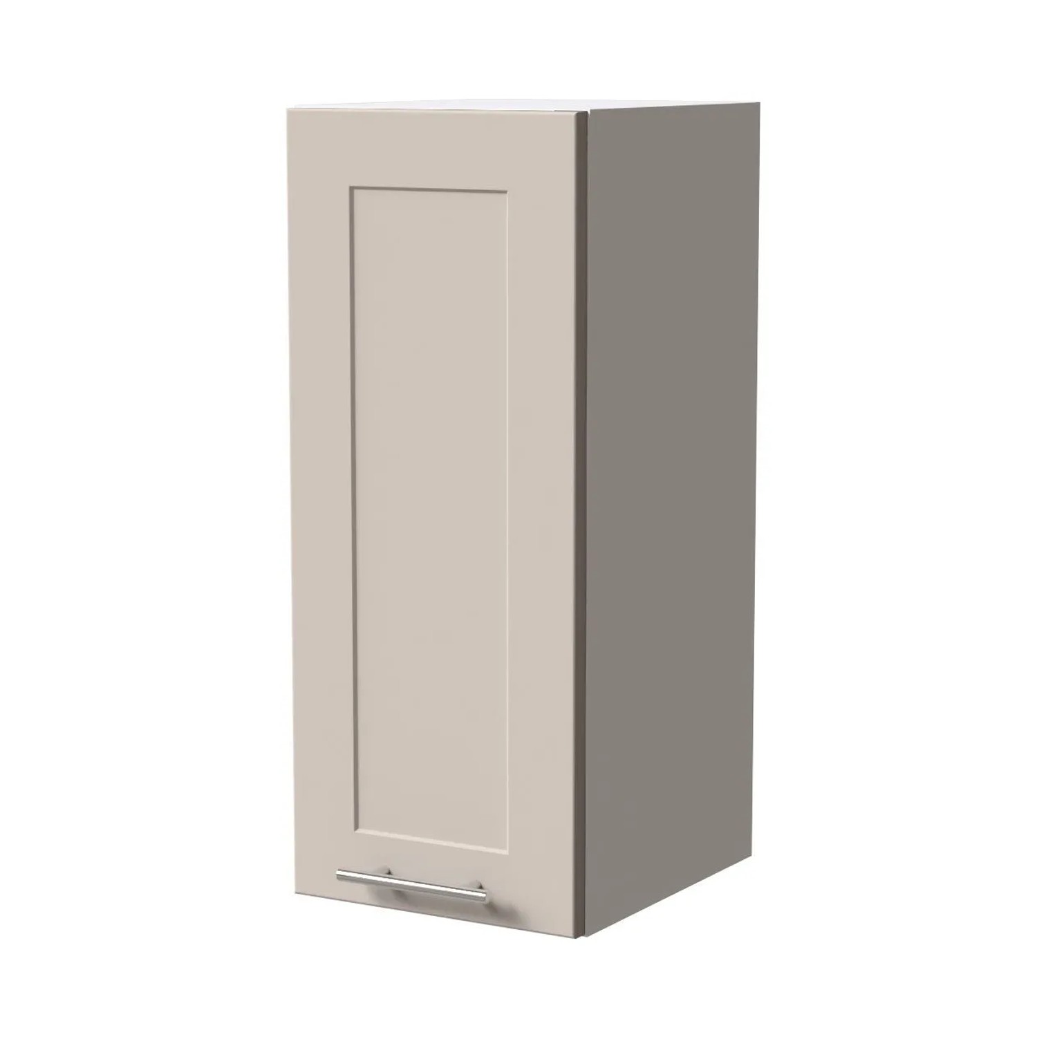 Feldmann-Wohnen Hängeschrank Oslo W2/30 Weiß / Kaschmir Matt 30 / 32,5 / 72cm