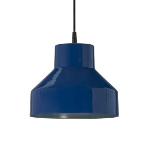 Blaue PR Home Solo Pendelleuchte aus Metall, skandinavisches Design für Lampen & Leuchten.