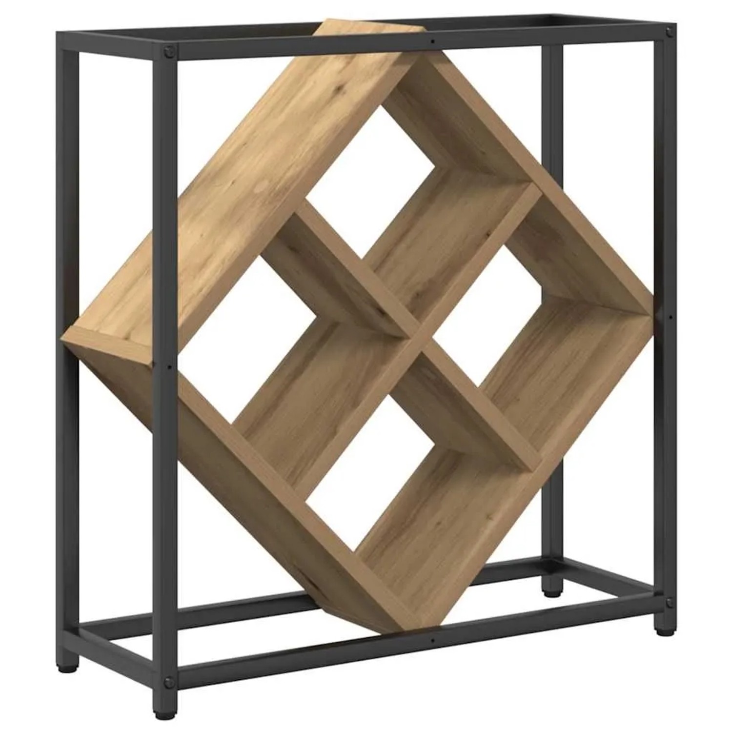 vidaXL Weinregal Artisan-Eiche 51 x 18 x 52,5 cm Holzwerkstoff 868224_5