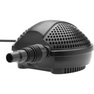 Schwarze Filter- und Bachlaufpumpe PondoMax Eco 1500 für Gartenteiche.