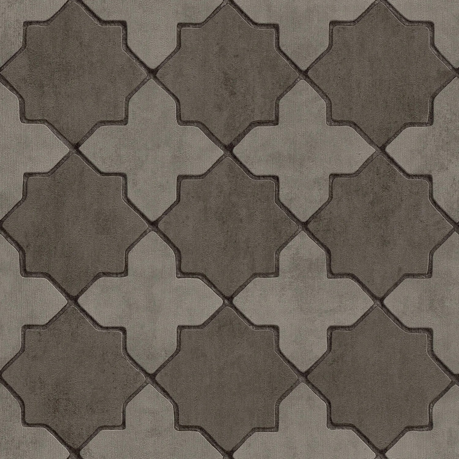 Tadessi Tapete Grafisch M1-No.414 Vliestapete in Schwarz
