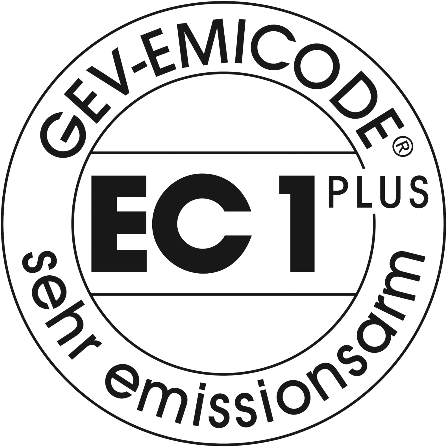 Emissionsarmes Siegel: GEV-EMICODE EC1 PLUS für Fix All High Tack Kleber.