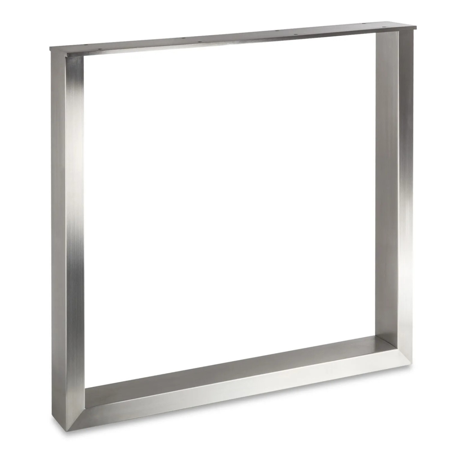 SOTECH Tischgestell TAB Echt Edelstahl Profil 80 x 40 mm Höhe 720 mm Tiefe 800 mm