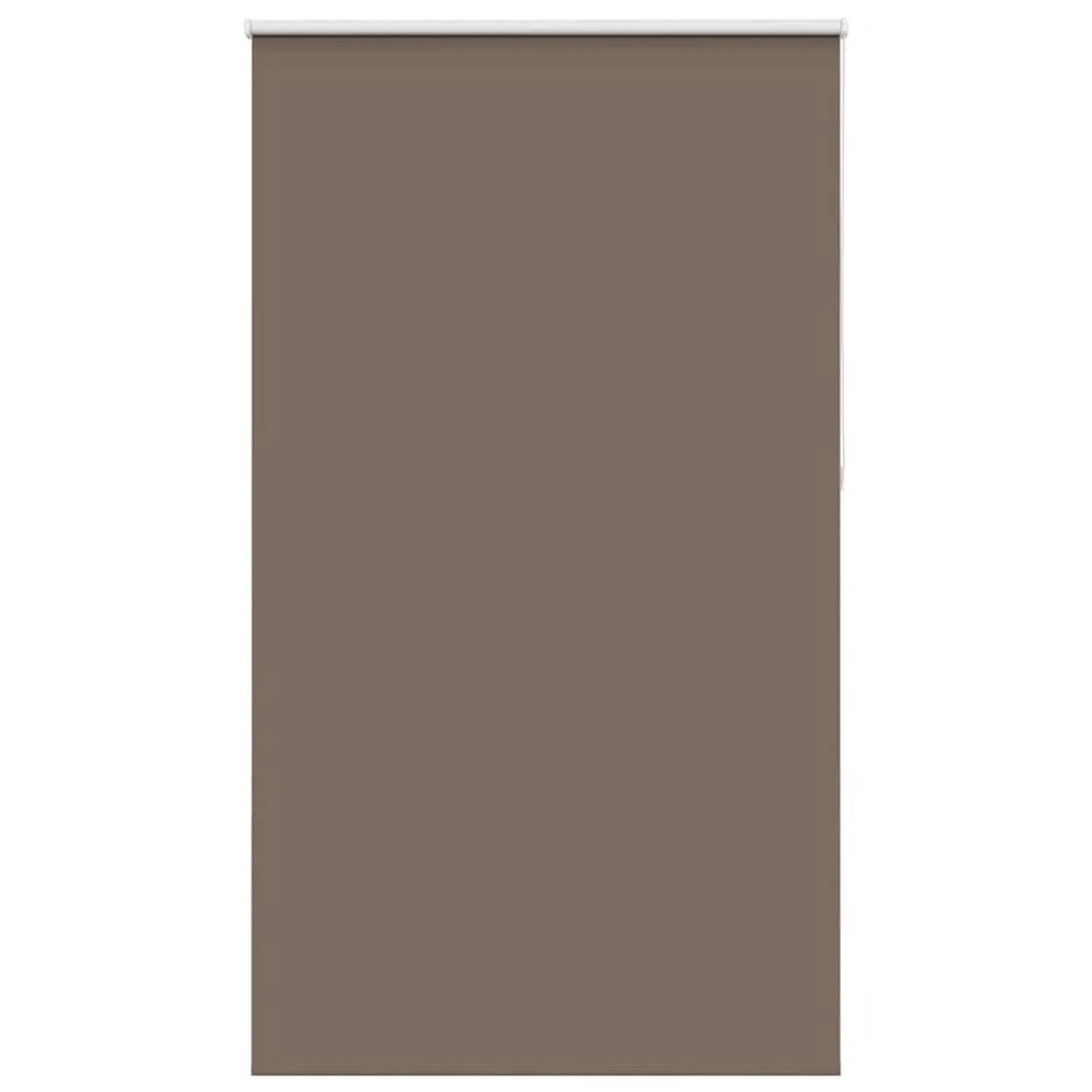 vidaXL Verdunkelungsrollo Kaffeebraun 130x210 cm Stoffbreite 126,6 cm 4011056