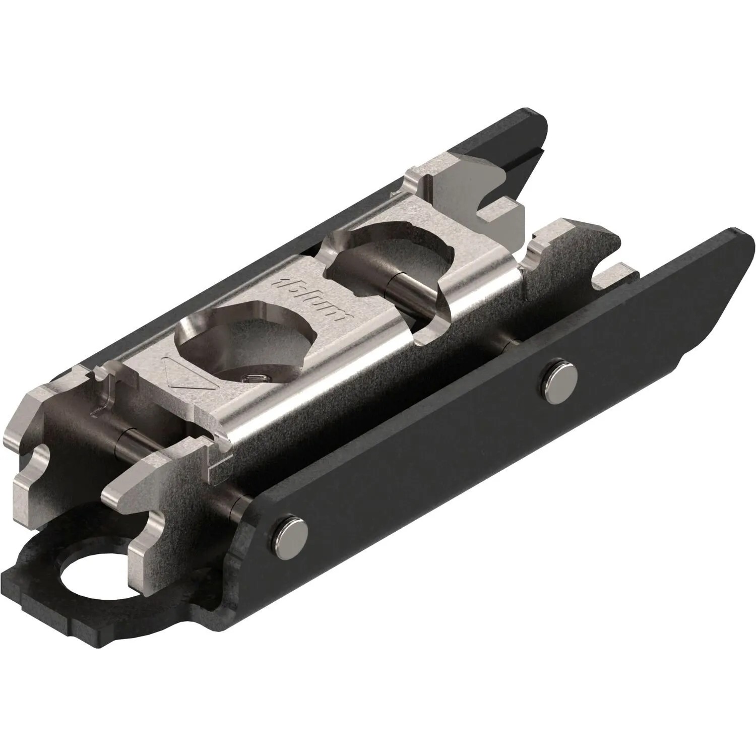 Blum Exzenter-Montageplatte Clip Onyx Gerade Stahl Schrauben Distanz 3 mm