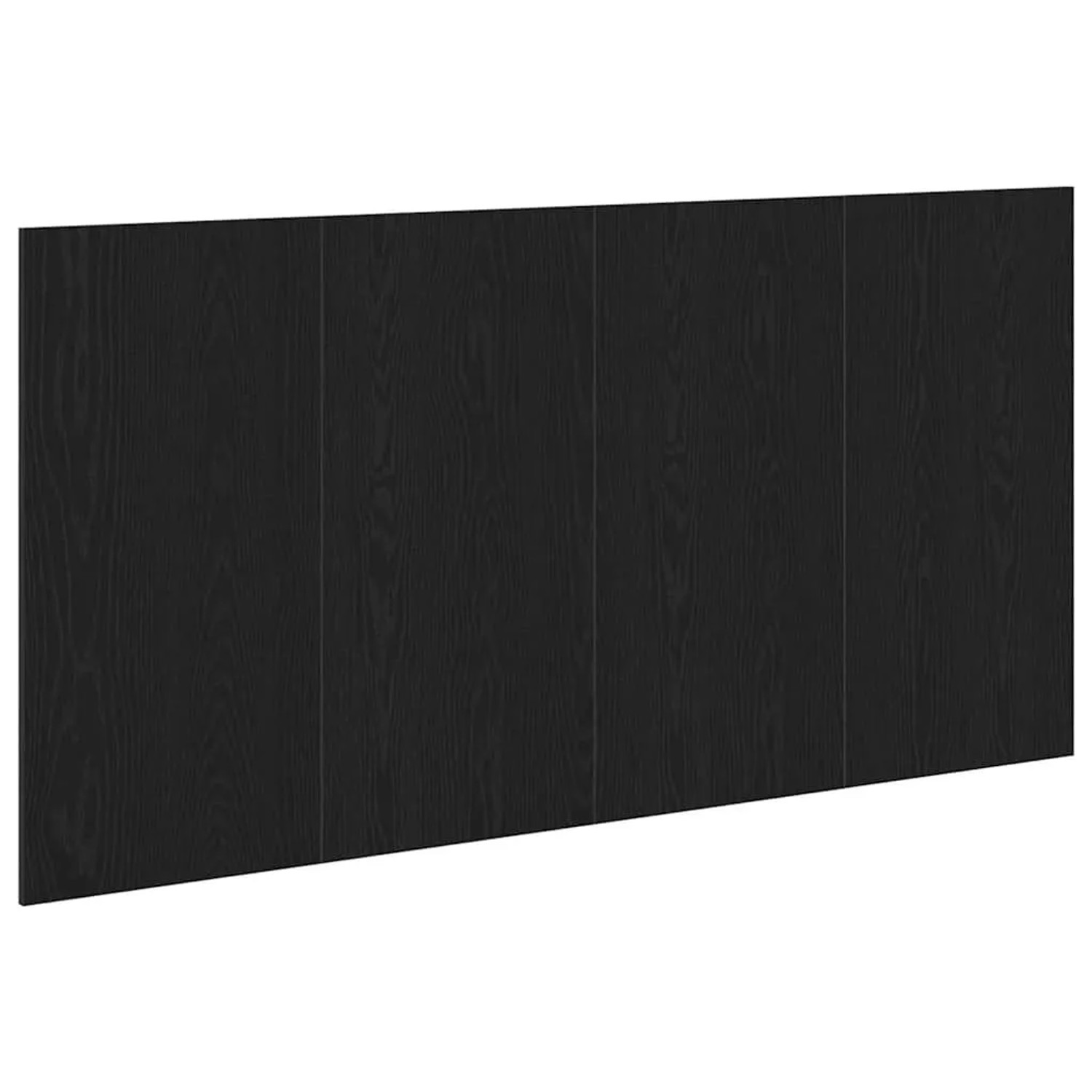 vidaXL Bettkopfteil Schwarz Eichen-Optik 160 x 1,5 x 80,5 cm 862736