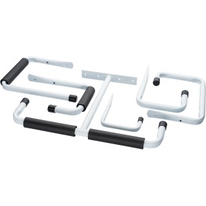 12-teiliges LUX Hakenset für Wand- und Deckenmontage, ideal für Werkstatt und Garage.