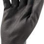 Workpower Arbeitshandschuh Mars, Gr. 8, grau-schwarz mit Nitril-Beschichtung für Montagearbeiten.