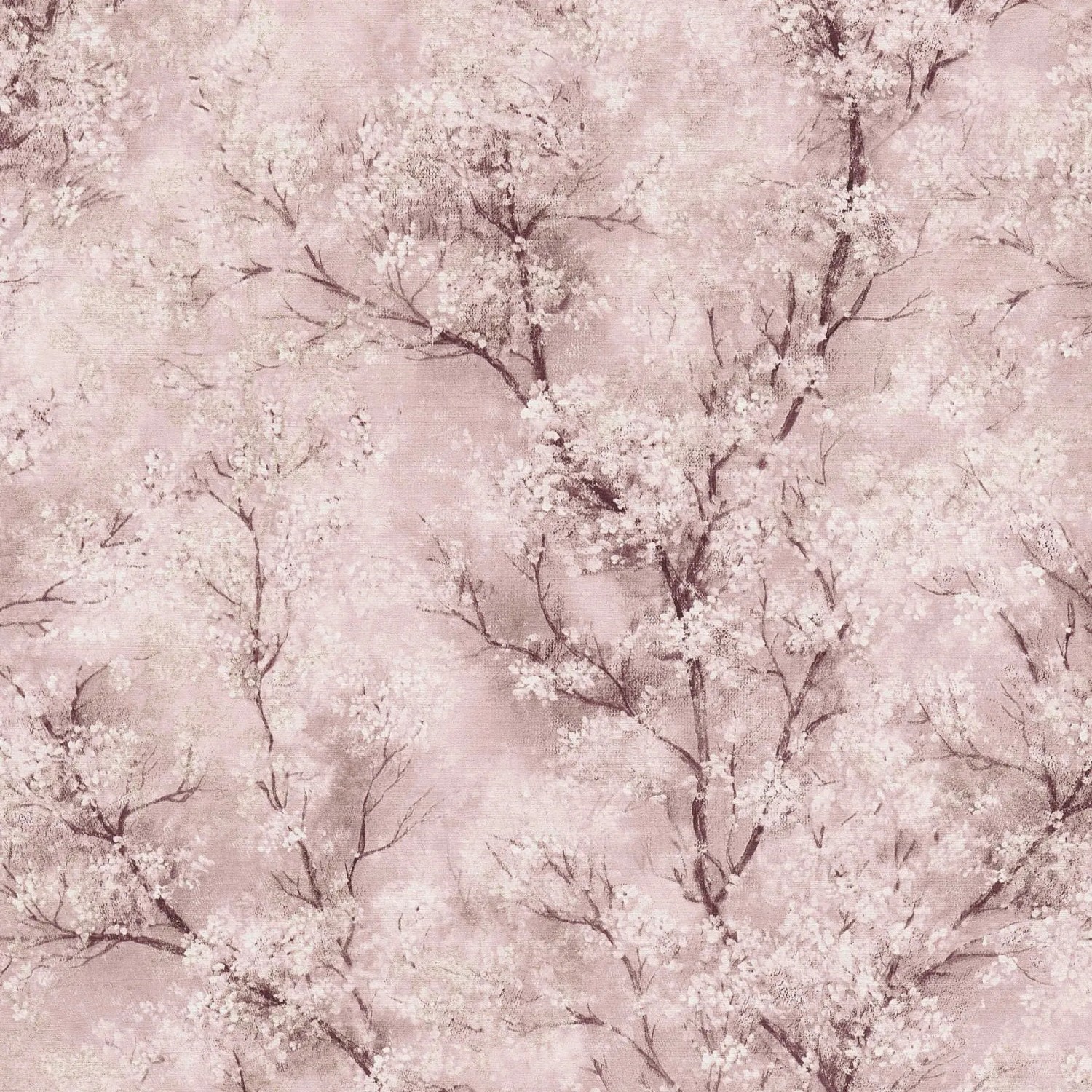 Tadessi Tapete Floral M1-No.411 Vliestapete in Rosa