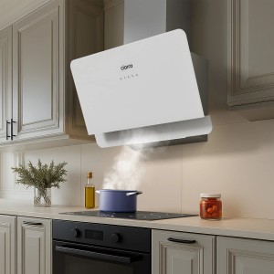 CIARRA Kopffreihaube A+ 580 m³/h Dunstabzugshaube 60 cm Touch-Bedienung VM6765CS