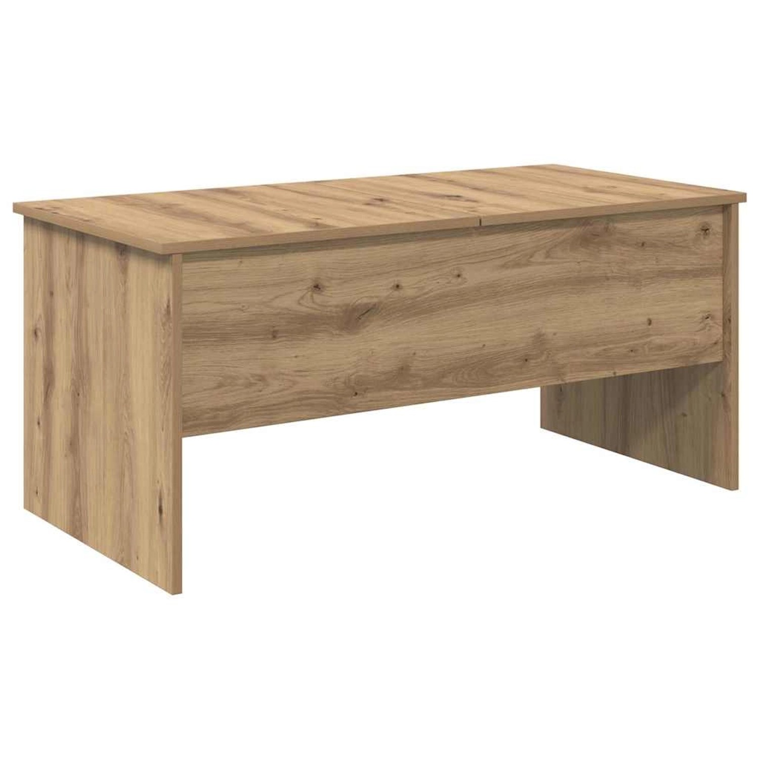 vidaXL Couchtisch Artisan-Eiche 102 x 50,5 x 46,5 cm Holzwerkstoff 880717 günstig online kaufen