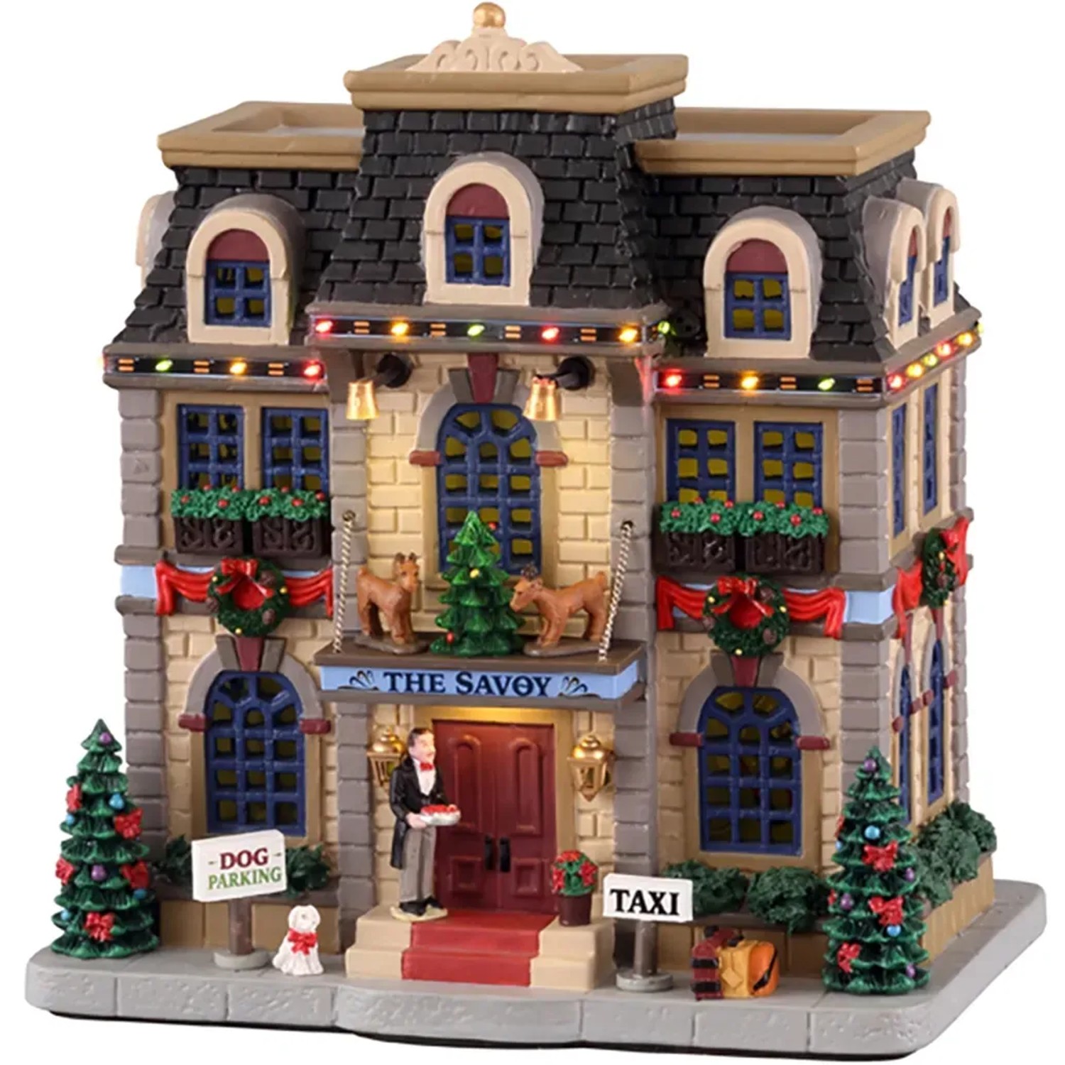 Lemax Weihnachtsdekoration Christmas At The Savoy 19 cm x 18 cm x 12 cm