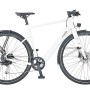 Prophete Urbanicer 2.0 E-Bike, 28 Zoll, Kreide Matt. Urbanes Herren E-Bike mit Gepäckträger und Licht.