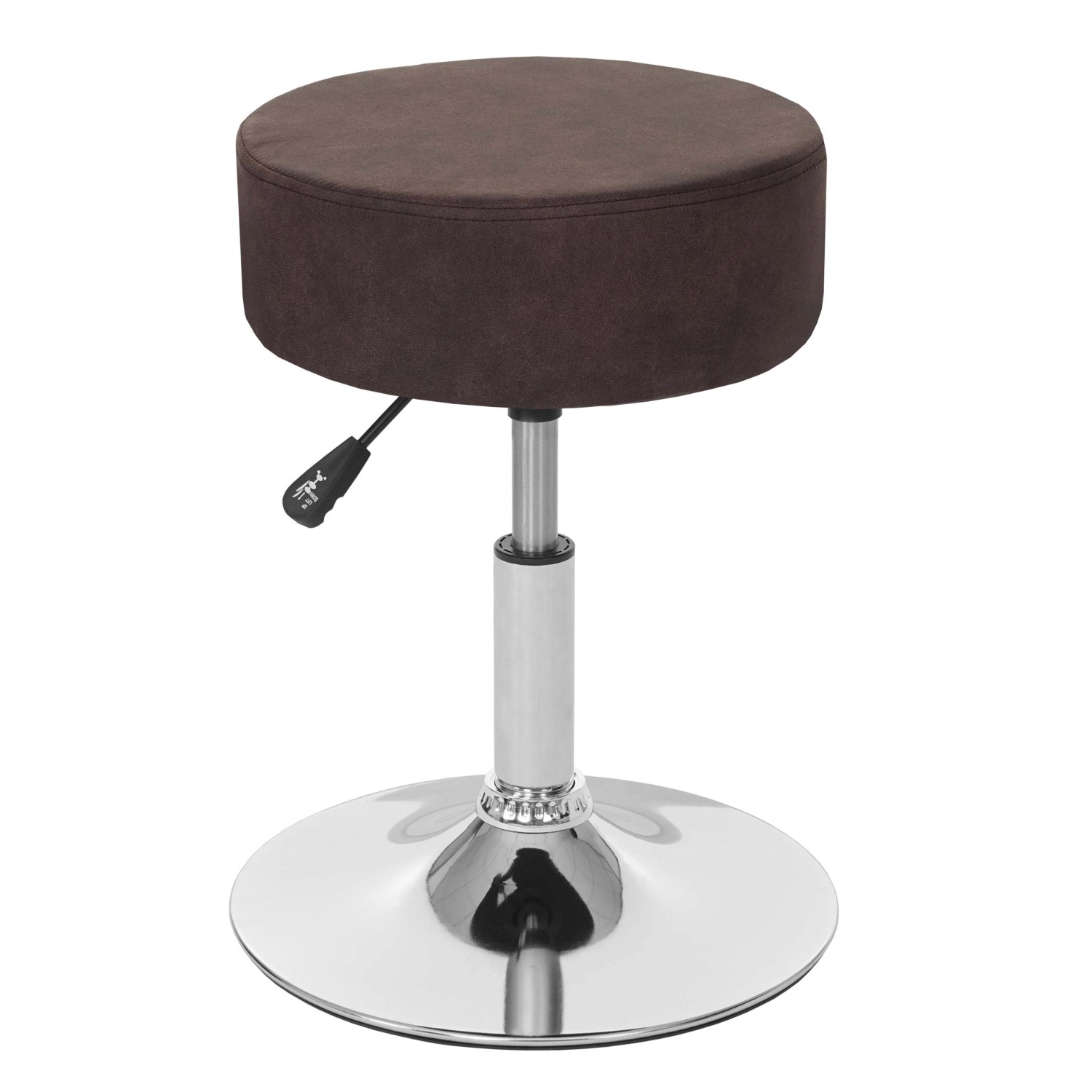 PROREGAL Hocker Höhenverstellbar Und Drehbar Sitzhöhe 43-55cm Durchmesser 3 günstig online kaufen