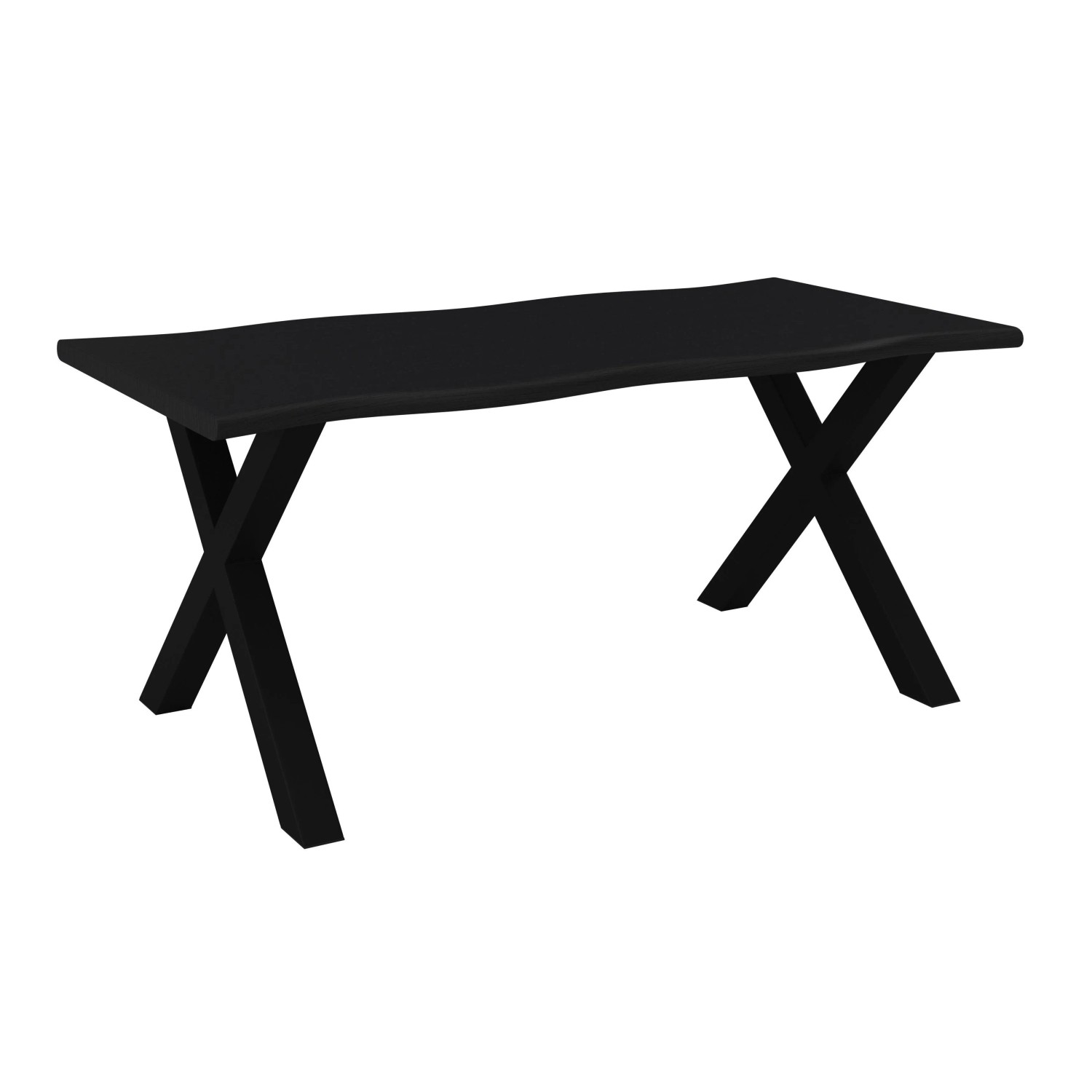 Bessagi Home Esstisch Laurel Schwarz MDF ca. 180x90x76 cm