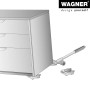 Wagner Möbelheber mit Hebeschaufel zum Anheben von Möbeln, Tragkraft 150 kg.