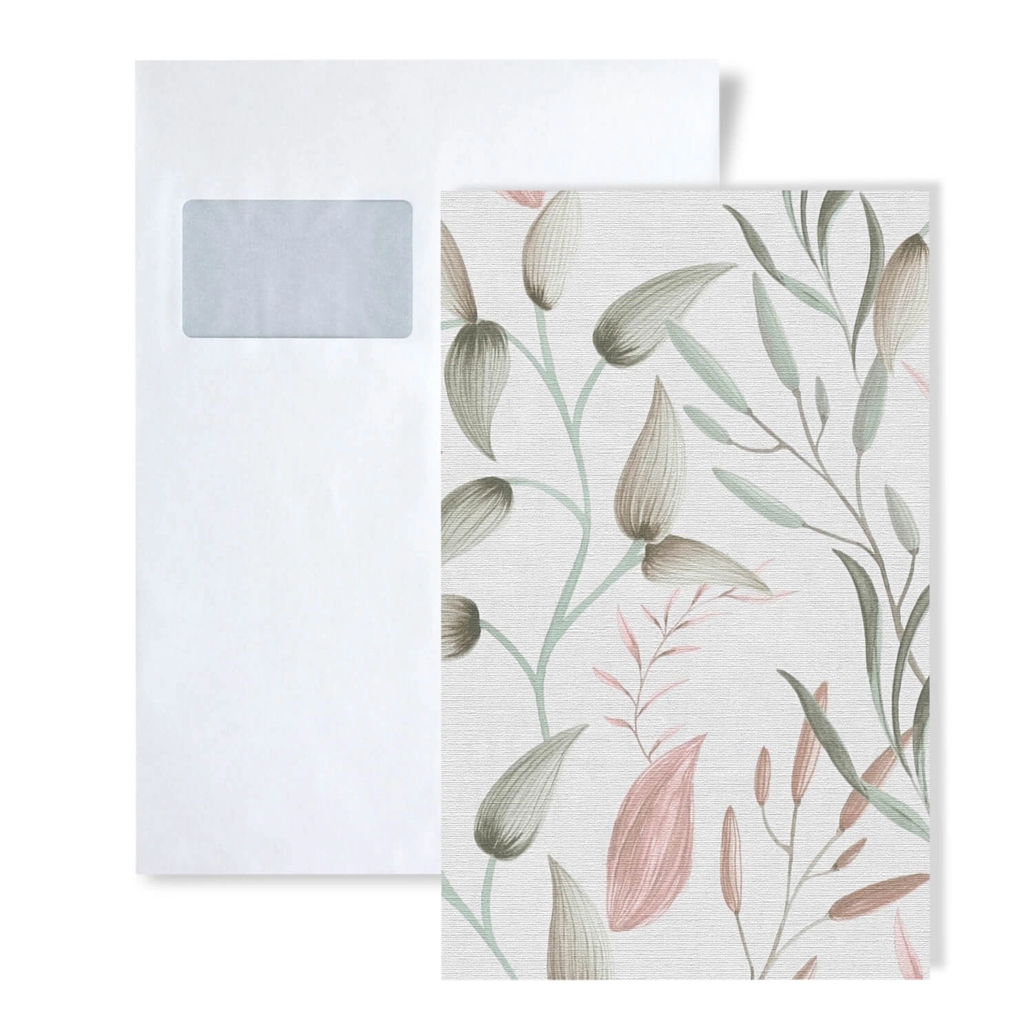 PROFHOME 1 MUSTERSTÜCK S-397451-GU DIN A4 MUSTER der Floralen Tapete günstig online kaufen