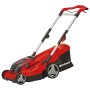 Einhell Akku-Rasenmäher GE-CM 36/37 Li Solo mit Fangkorb, rot/schwarz.