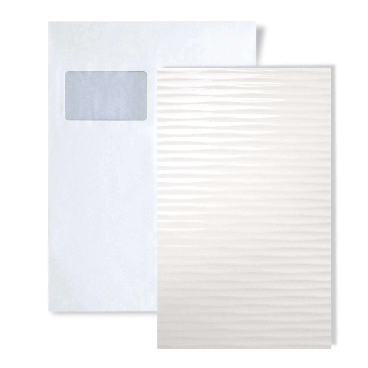 Wallface 1 MUSTERSTÜCK S-15764 DIN A5 Wandpaneel Muster MOTION TWO WHITE günstig online kaufen